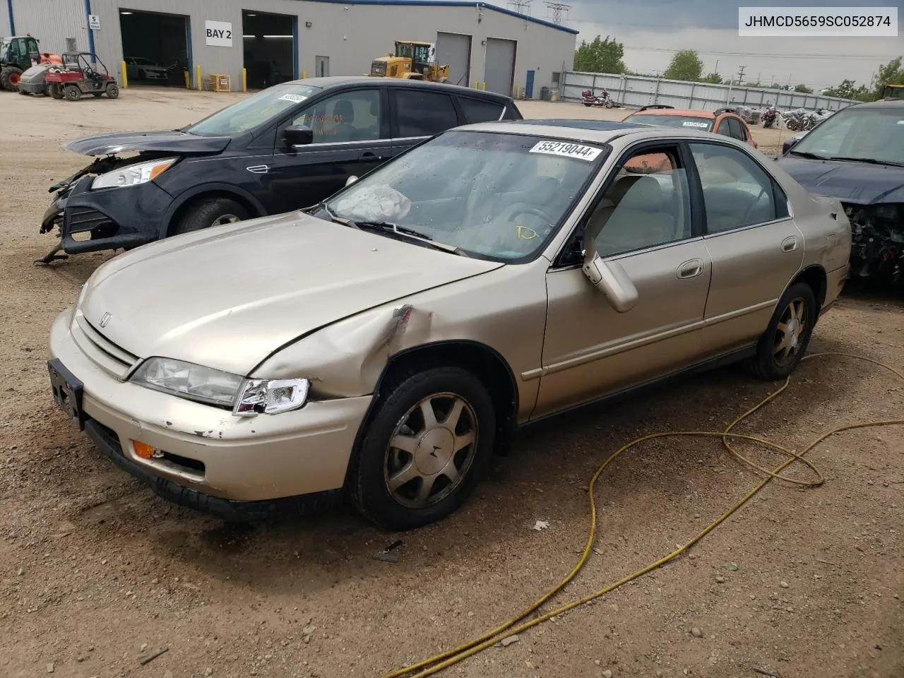 1995 Honda Accord Ex VIN: JHMCD5659SC052874 Lot: 55219044