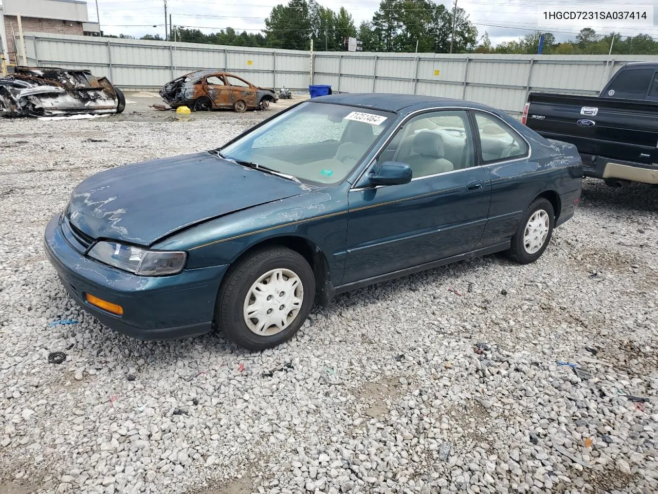 1995 Honda Accord Lx VIN: 1HGCD7231SA037414 Lot: 71351464