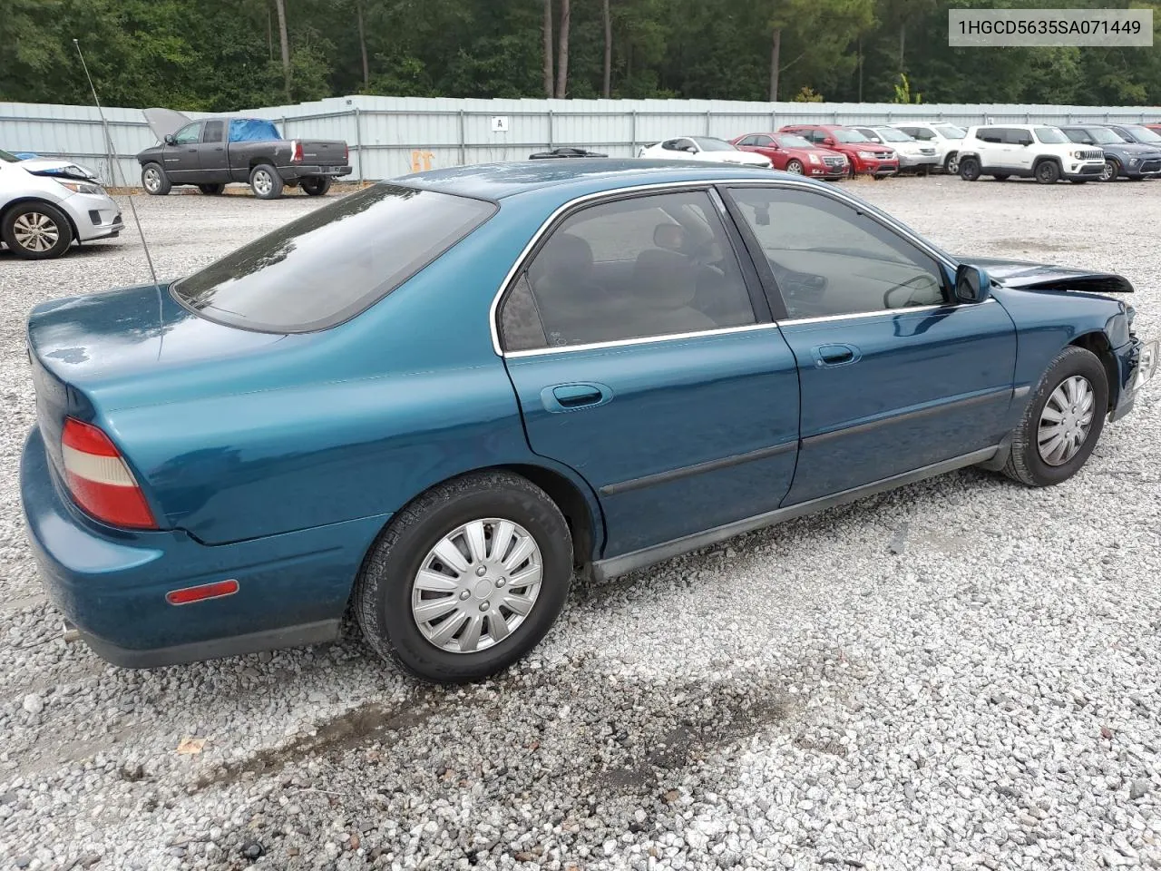 1995 Honda Accord Lx VIN: 1HGCD5635SA071449 Lot: 71596954