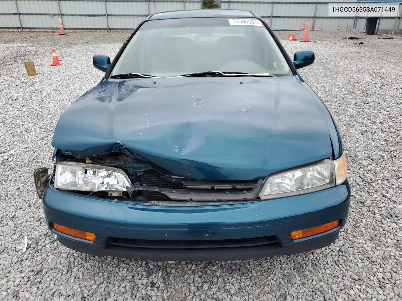 1995 Honda Accord Lx VIN: 1HGCD5635SA071449 Lot: 71596954