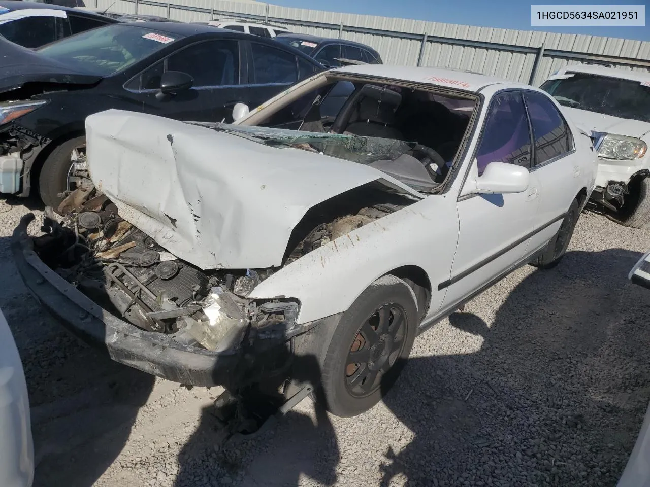 1HGCD5634SA021951 1995 Honda Accord Lx