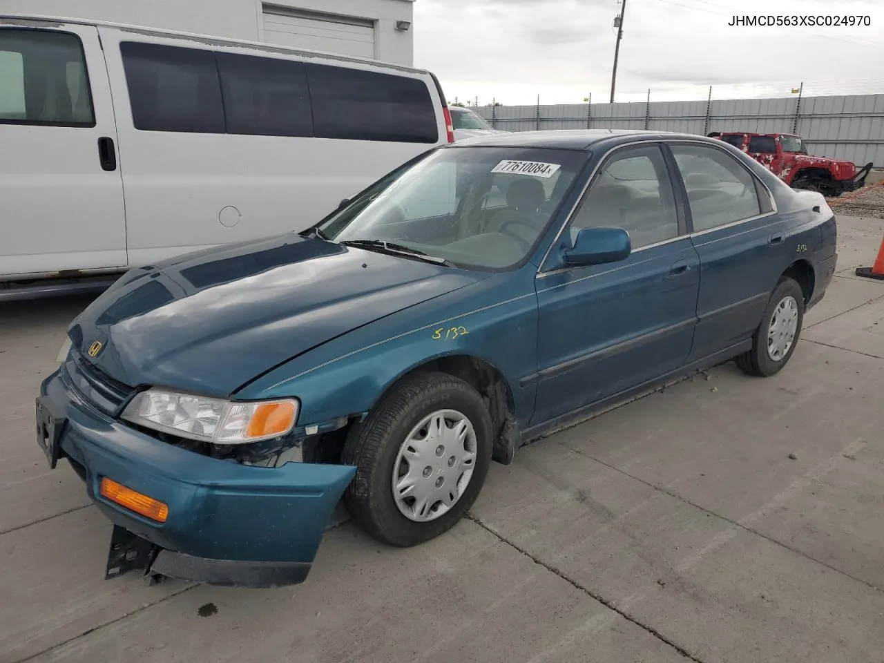 1995 Honda Accord Lx VIN: JHMCD563XSC024970 Lot: 77610084