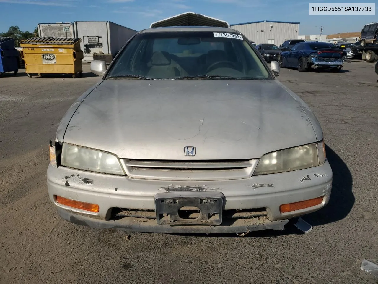 1HGCD5651SA137738 1995 Honda Accord Ex