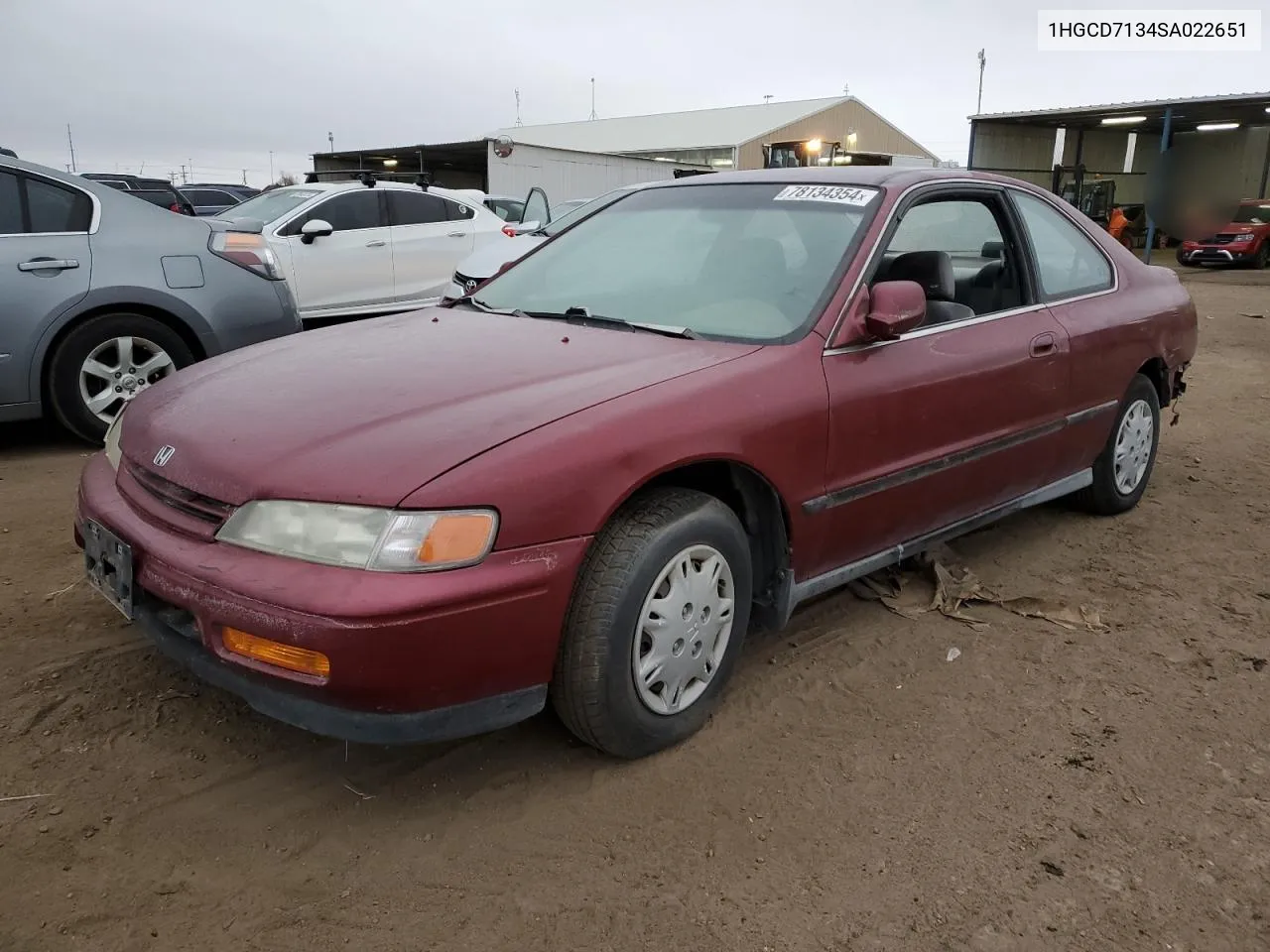 1HGCD7134SA022651 1995 Honda Accord Lx