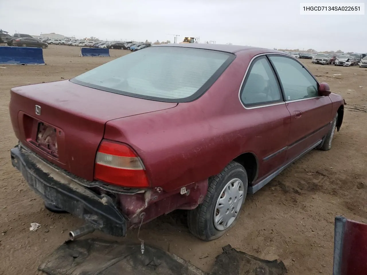 1995 Honda Accord Lx VIN: 1HGCD7134SA022651 Lot: 78134354