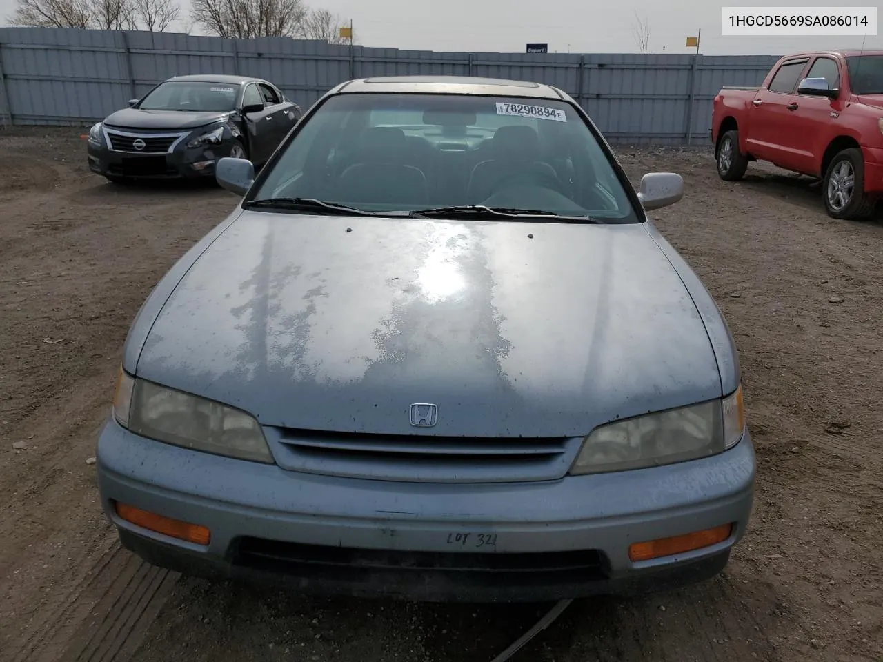 1995 Honda Accord Ex VIN: 1HGCD5669SA086014 Lot: 78290894