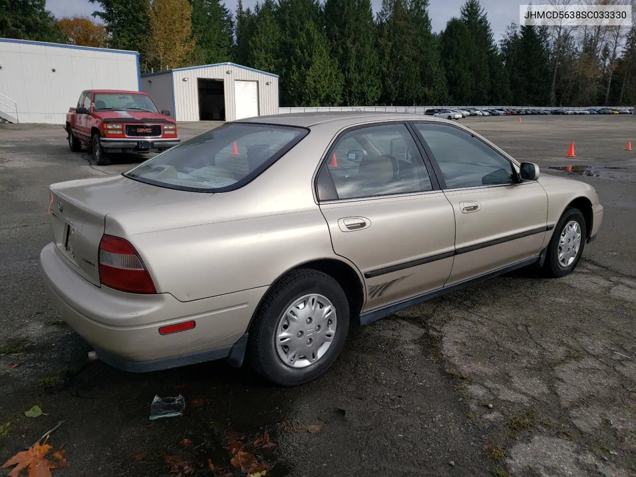 1995 Honda Accord Lx VIN: JHMCD5638SC033330 Lot: 78502614