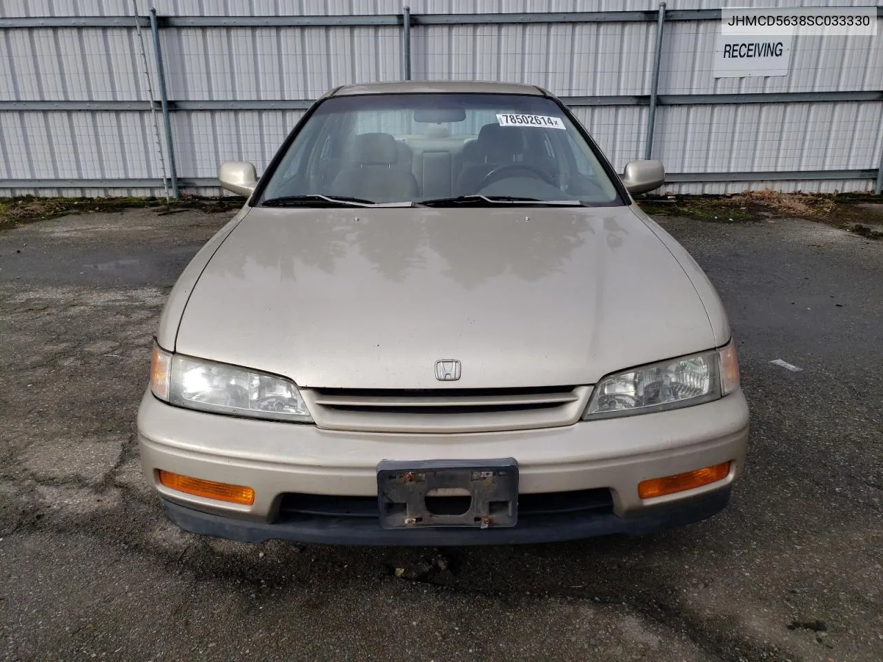 1995 Honda Accord Lx VIN: JHMCD5638SC033330 Lot: 78502614