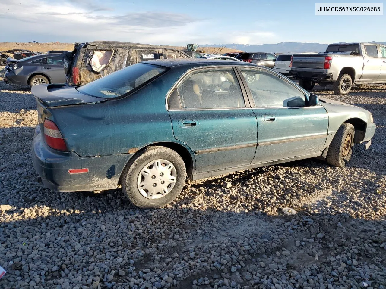 1995 Honda Accord Lx VIN: JHMCD563XSC026685 Lot: 78528614