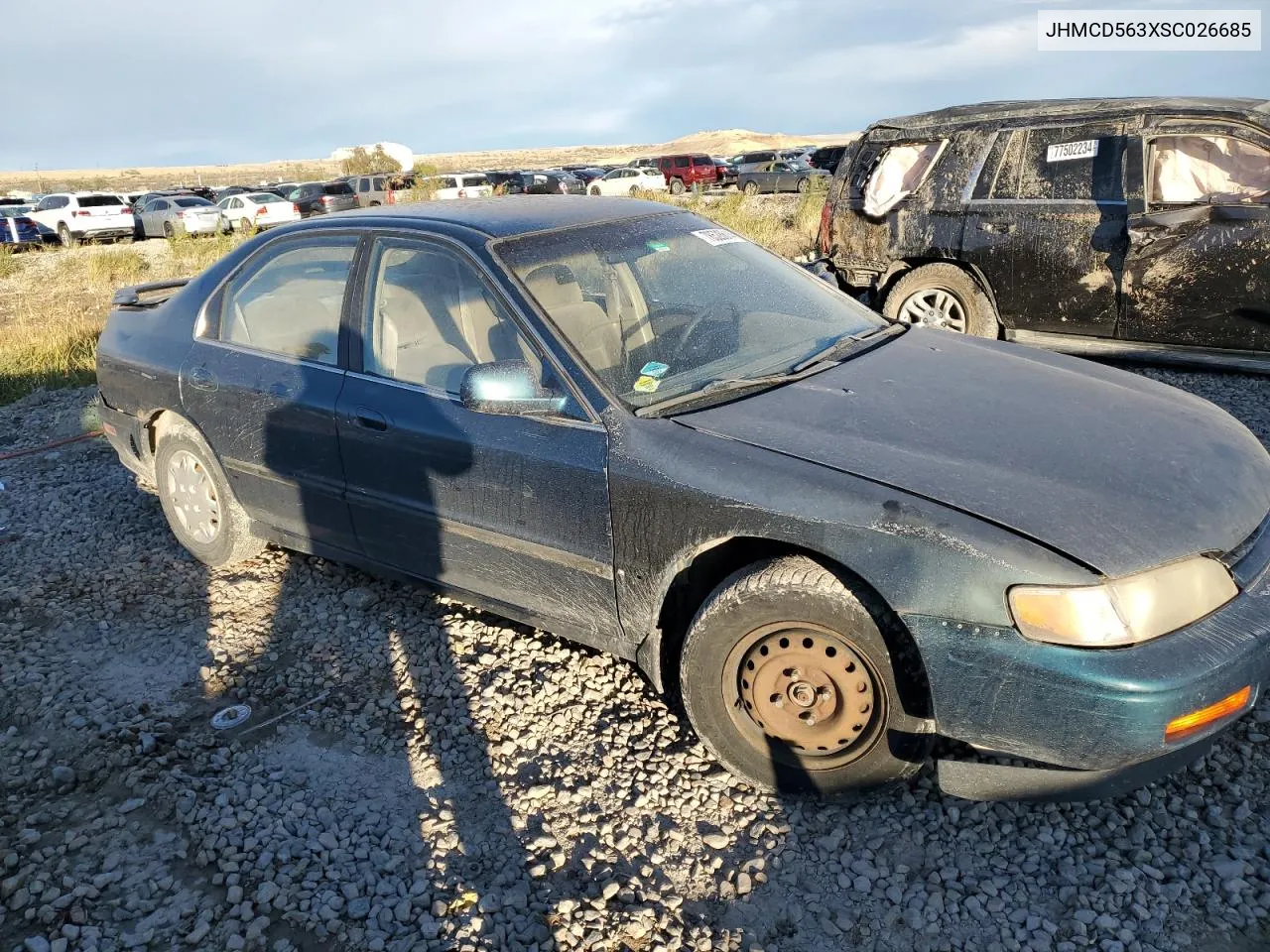 1995 Honda Accord Lx VIN: JHMCD563XSC026685 Lot: 78528614