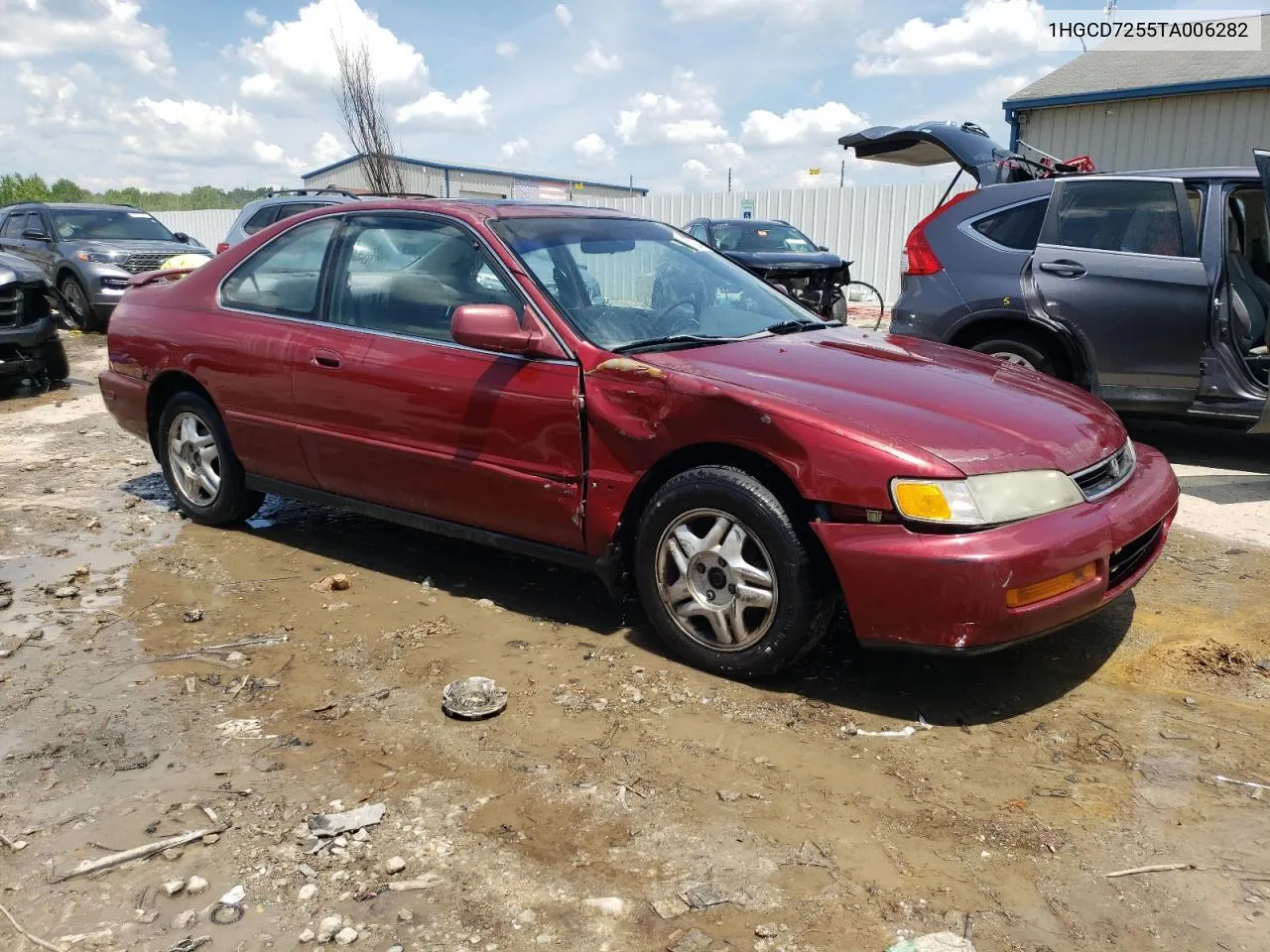 1996 Honda Accord Ex VIN: 1HGCD7255TA006282 Lot: 55190384