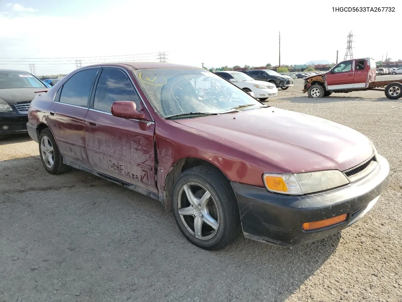 1996 Honda Accord Lx VIN: 1HGCD5633TA267732 Lot: 57778624