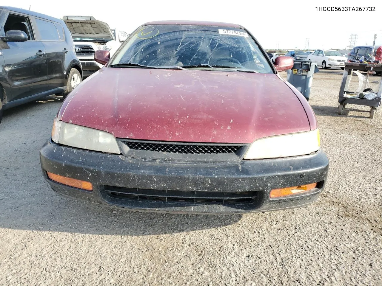 1996 Honda Accord Lx VIN: 1HGCD5633TA267732 Lot: 57778624