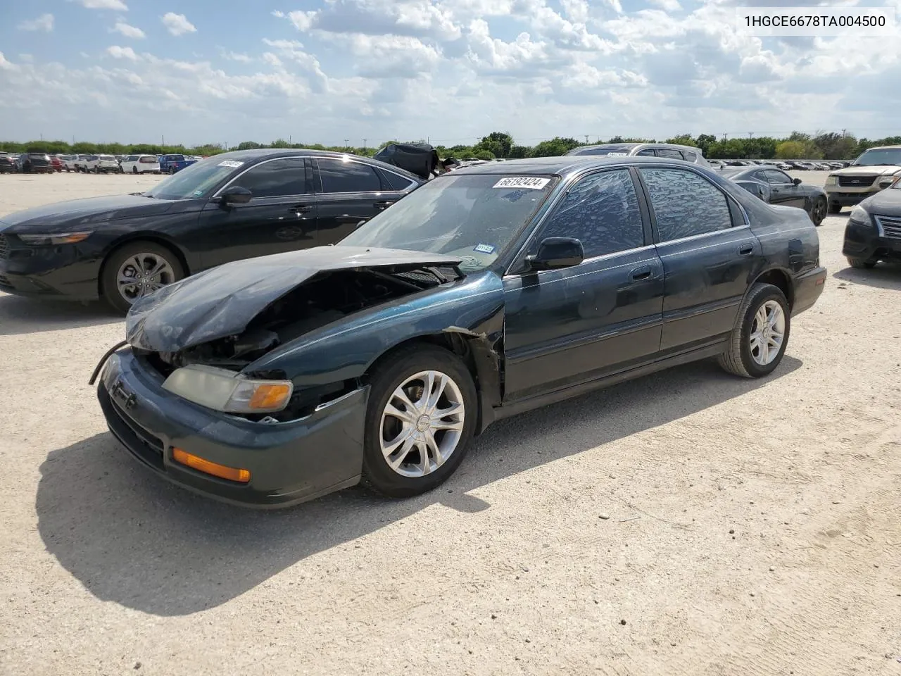 1996 Honda Accord Ex VIN: 1HGCE6678TA004500 Lot: 66192424