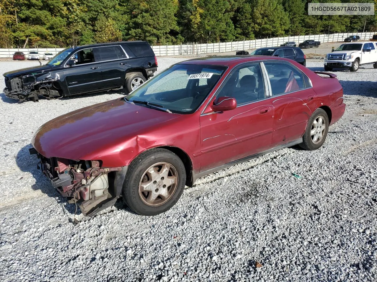 1HGCD5667TA021809 1996 Honda Accord Ex