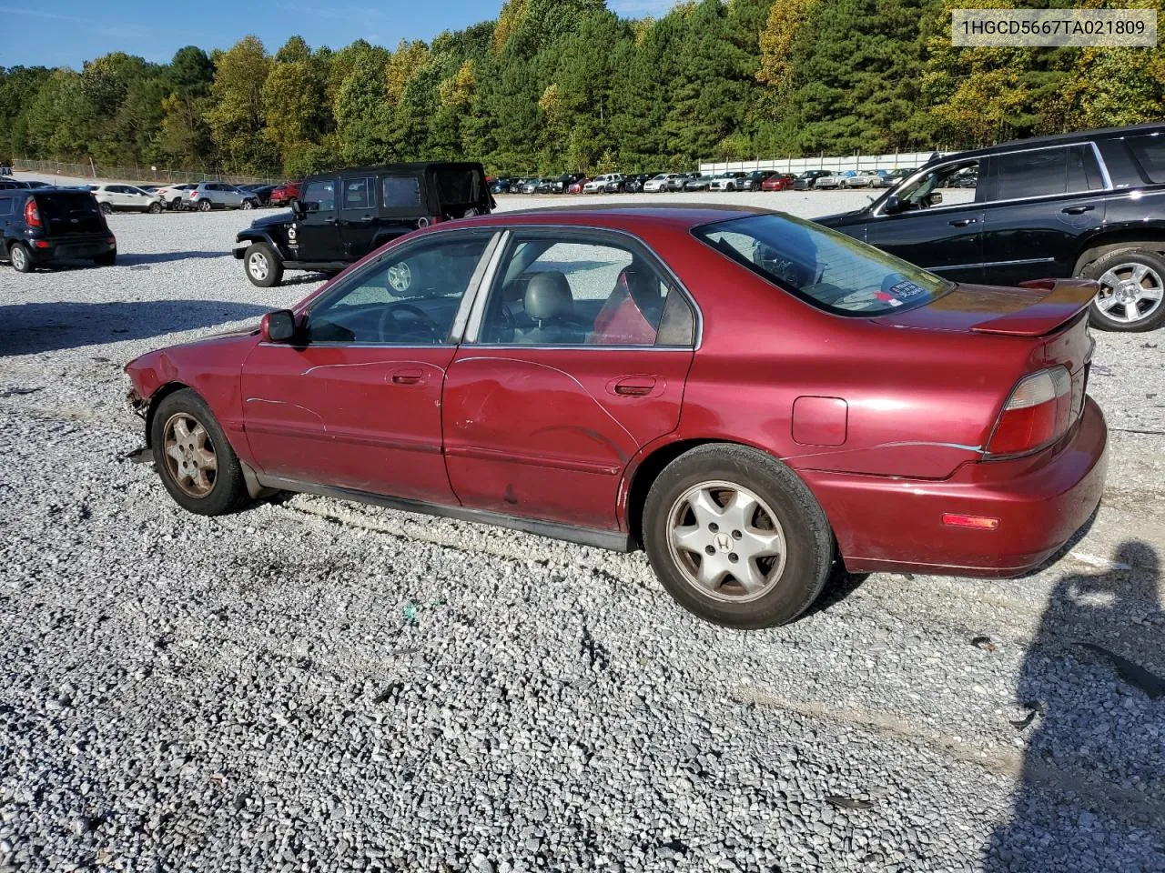 1996 Honda Accord Ex VIN: 1HGCD5667TA021809 Lot: 69371974