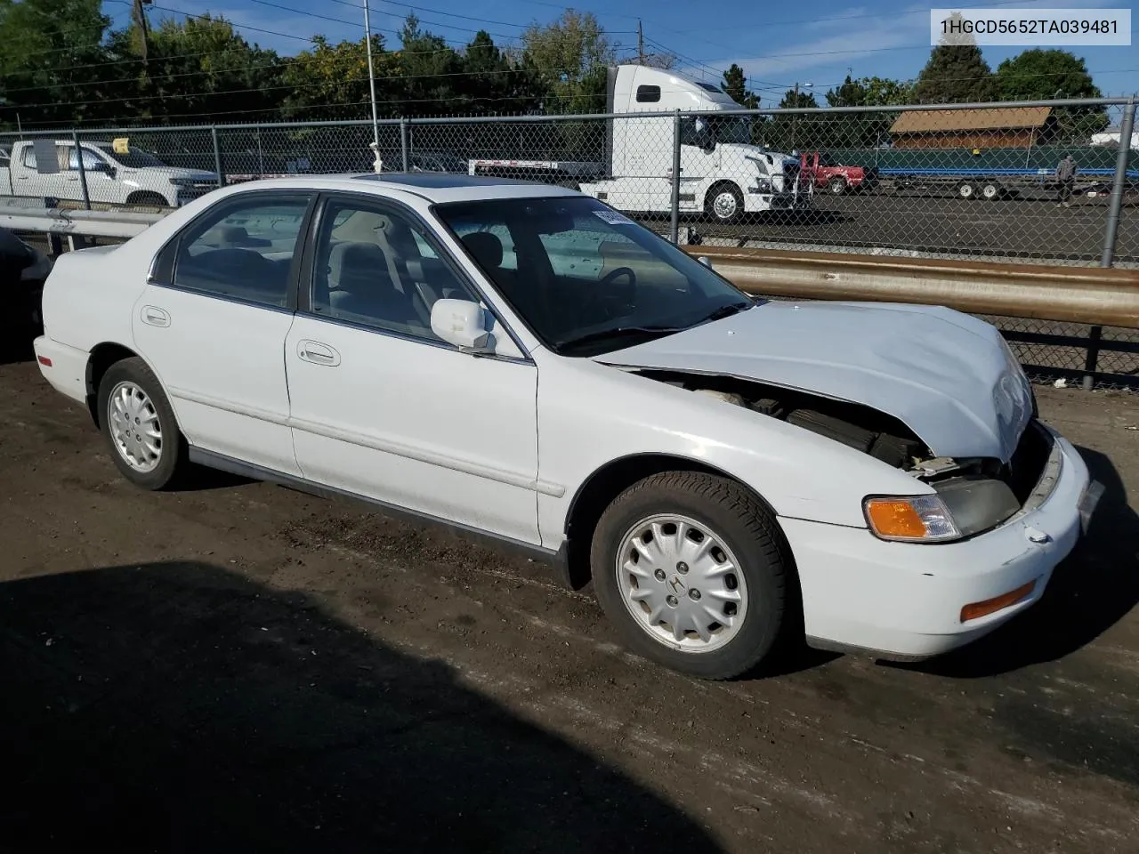 1HGCD5652TA039481 1996 Honda Accord Ex