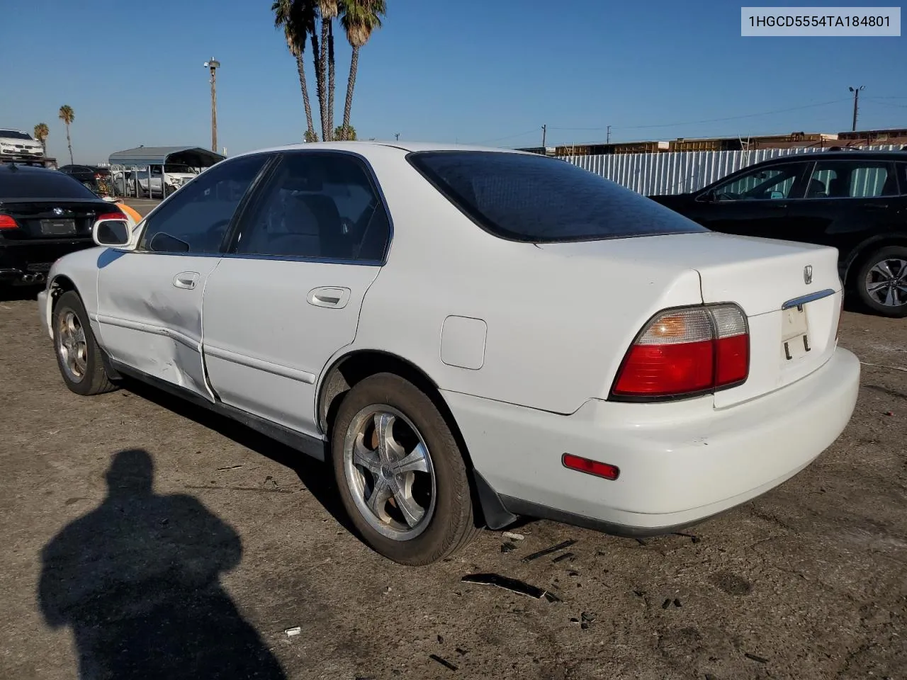 1996 Honda Accord Ex VIN: 1HGCD5554TA184801 Lot: 73175384