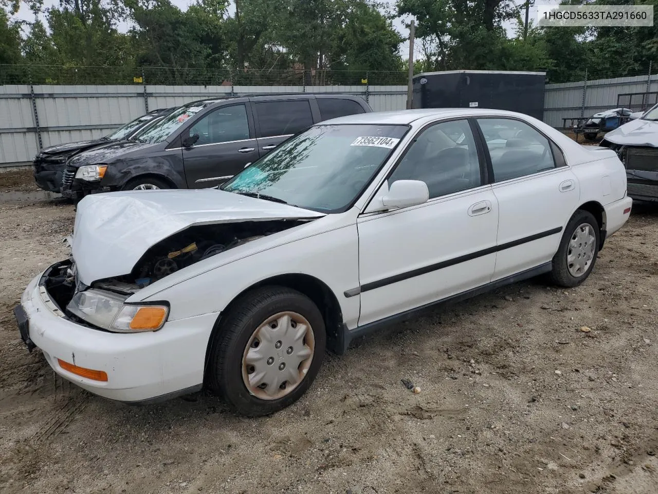 1996 Honda Accord Lx VIN: 1HGCD5633TA291660 Lot: 73562104