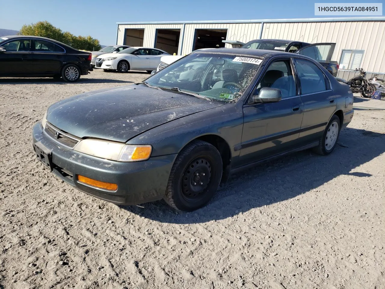 1996 Honda Accord Lx VIN: 1HGCD5639TA084951 Lot: 75003174