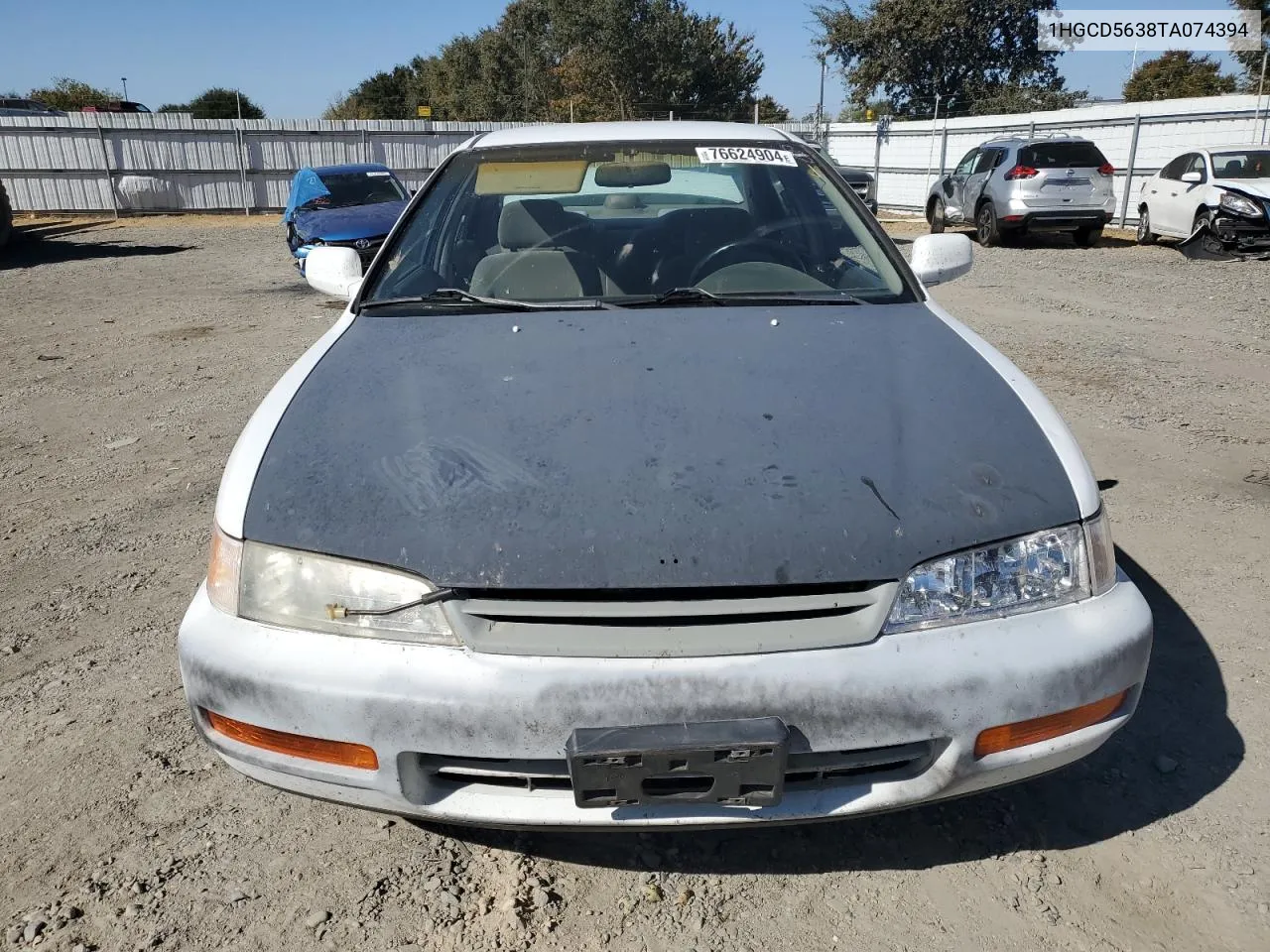 1996 Honda Accord Lx VIN: 1HGCD5638TA074394 Lot: 76624904