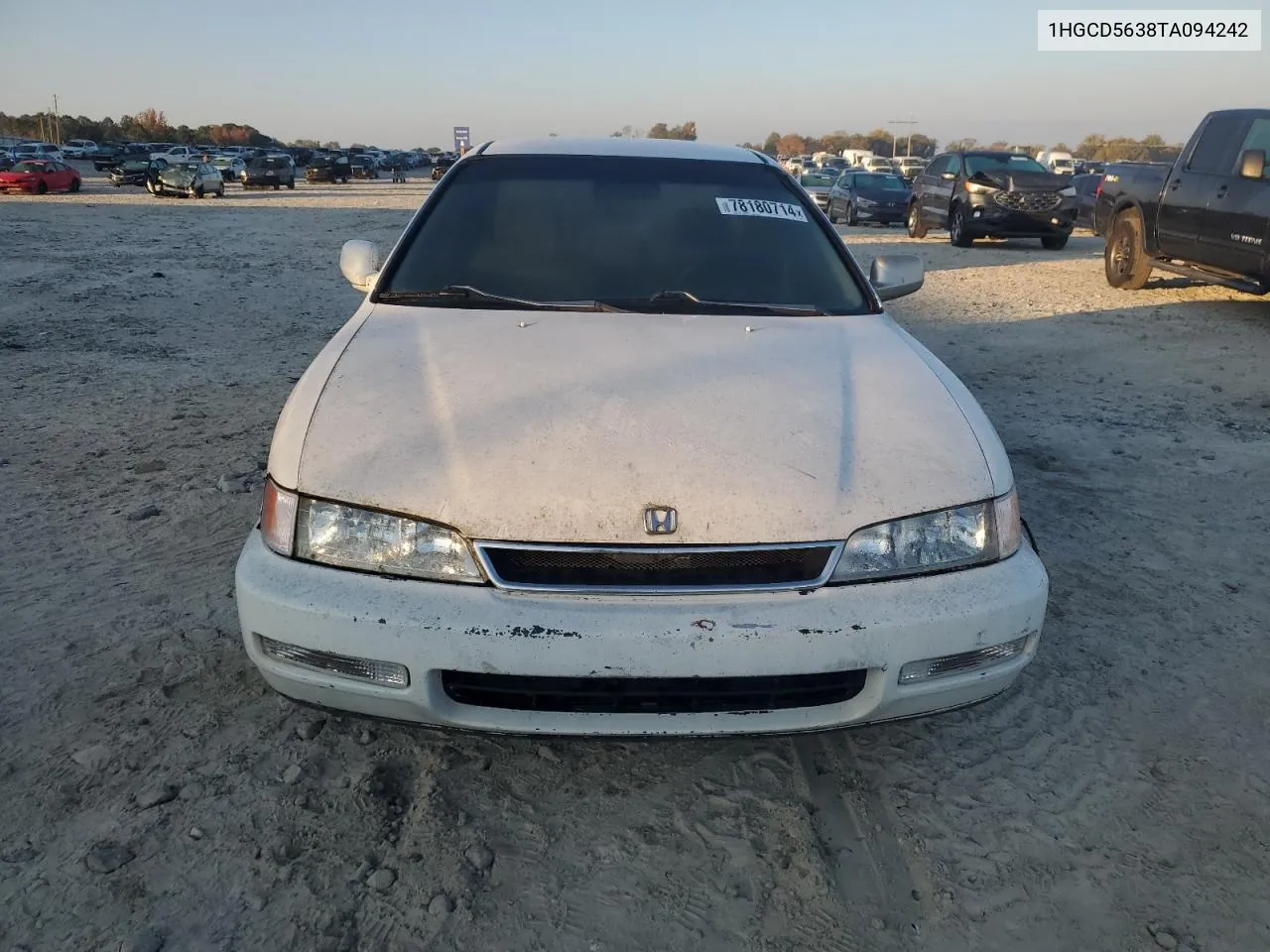 1996 Honda Accord Lx VIN: 1HGCD5638TA094242 Lot: 78180714