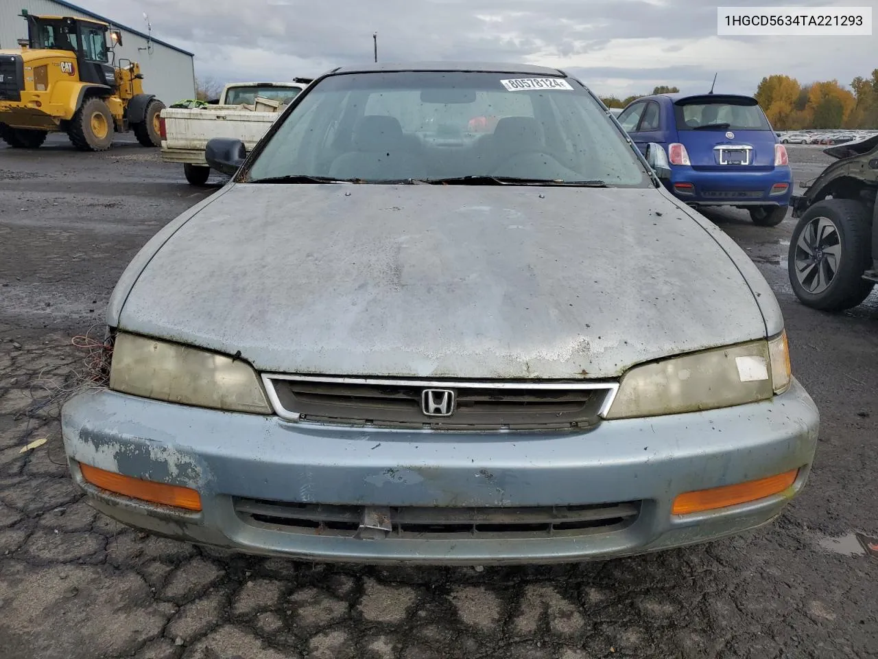 1996 Honda Accord Lx VIN: 1HGCD5634TA221293 Lot: 80578124