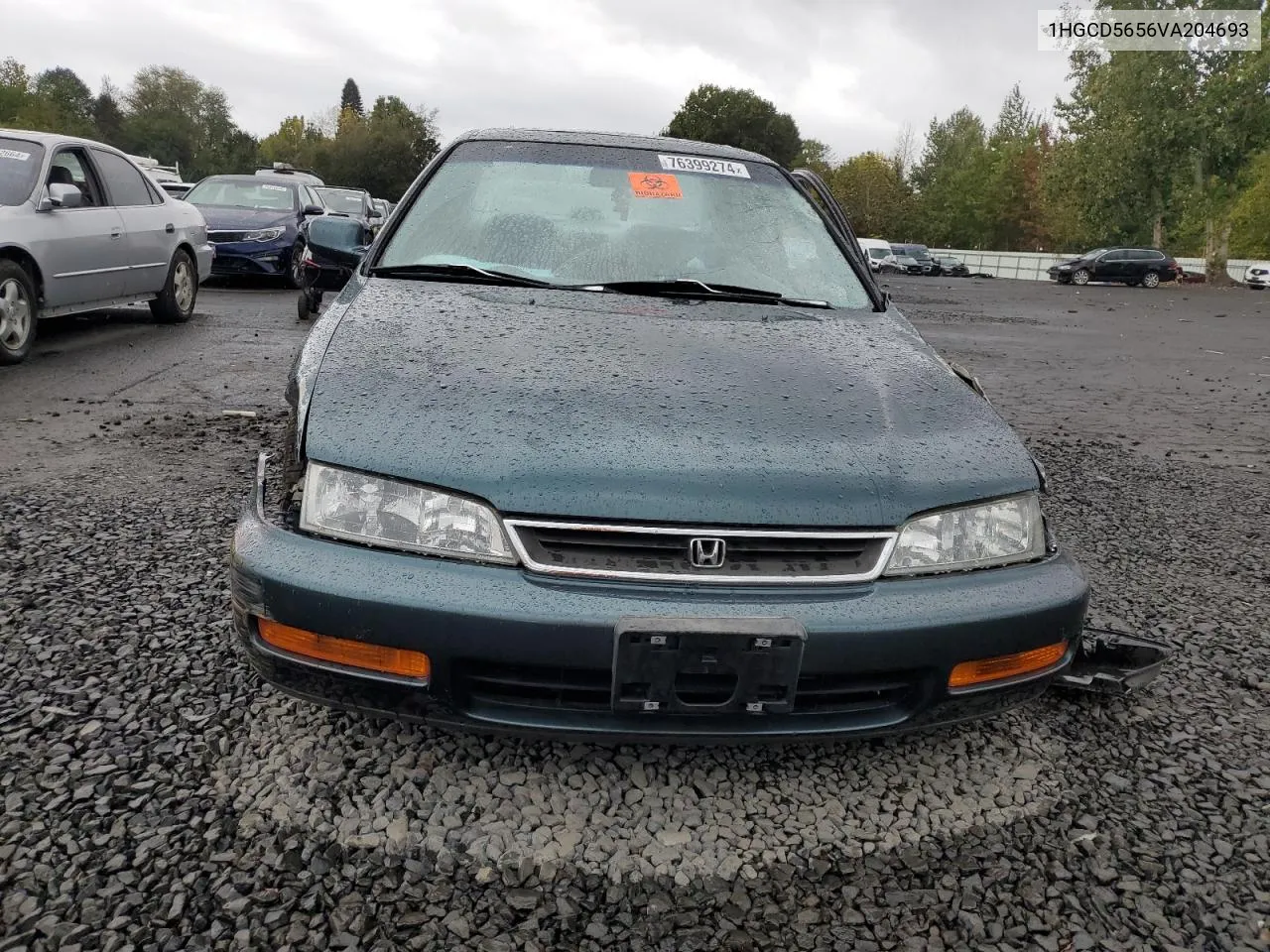 1997 Honda Accord Ex VIN: 1HGCD5656VA204693 Lot: 76399274