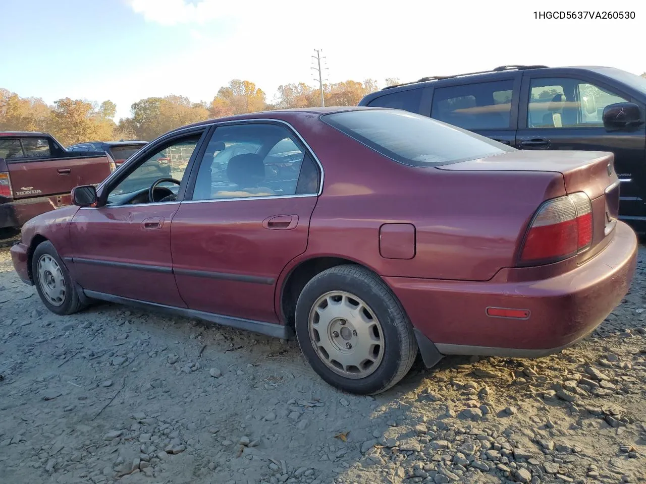 1997 Honda Accord Lx VIN: 1HGCD5637VA260530 Lot: 78879254