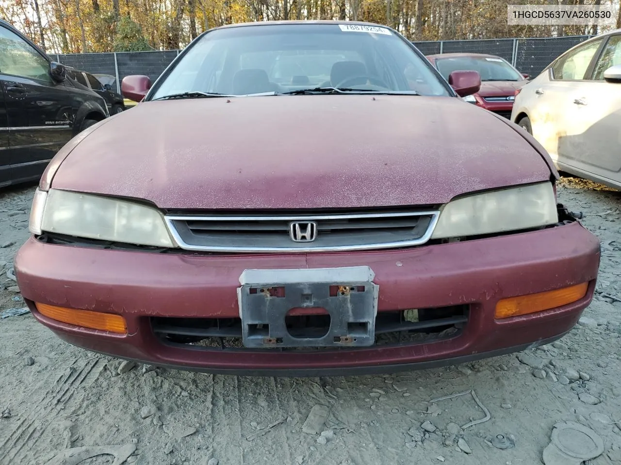 1997 Honda Accord Lx VIN: 1HGCD5637VA260530 Lot: 78879254