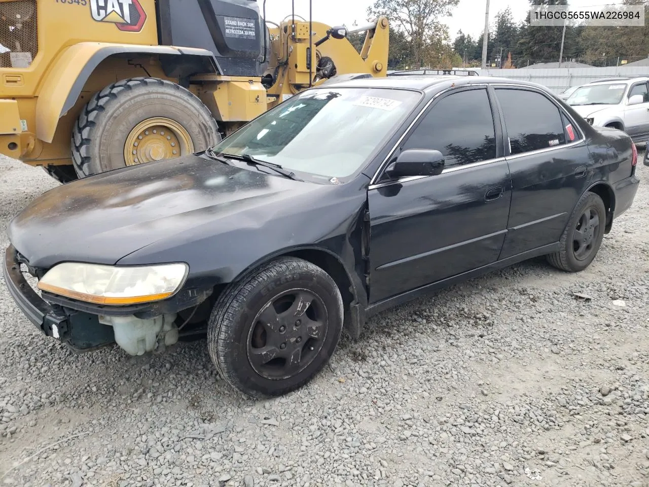 1998 Honda Accord Ex VIN: 1HGCG5655WA226984 Lot: 76299794