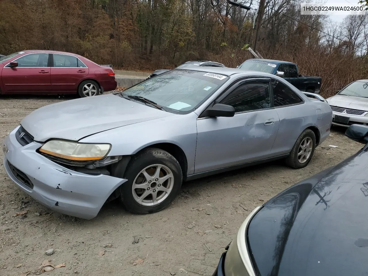 1998 Honda Accord Lx VIN: 1HGCG2249WA024600 Lot: 80868144