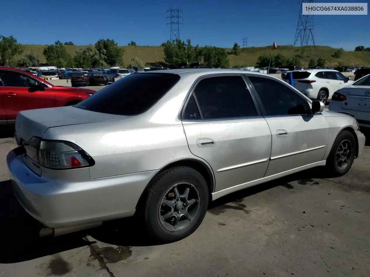 1999 Honda Accord Ex VIN: 1HGCG6674XA038806 Lot: 57906114