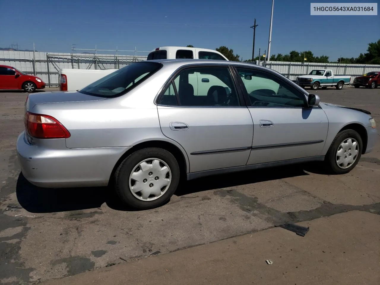 1999 Honda Accord Lx VIN: 1HGCG5643XA031684 Lot: 61859704