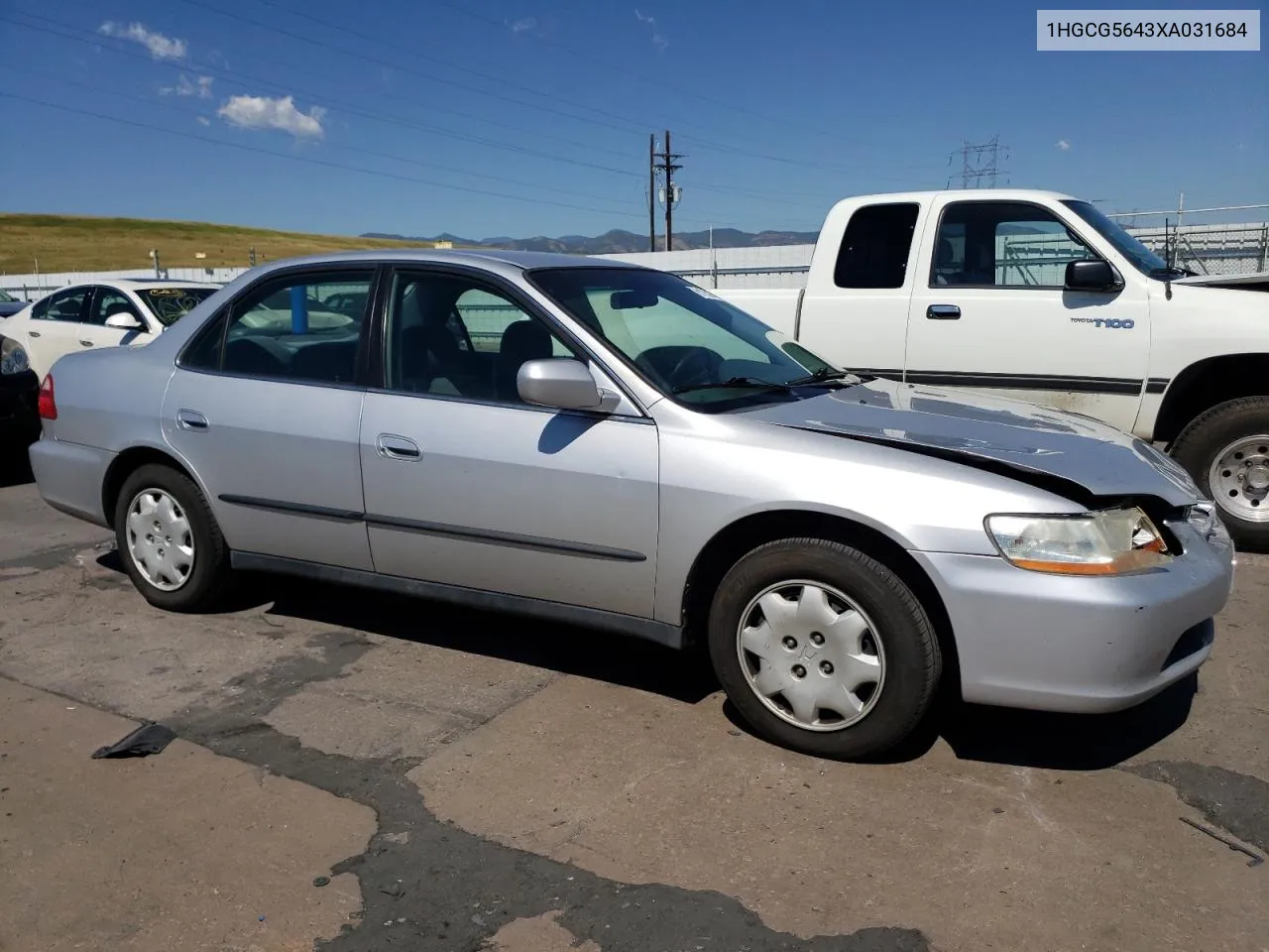 1999 Honda Accord Lx VIN: 1HGCG5643XA031684 Lot: 61859704