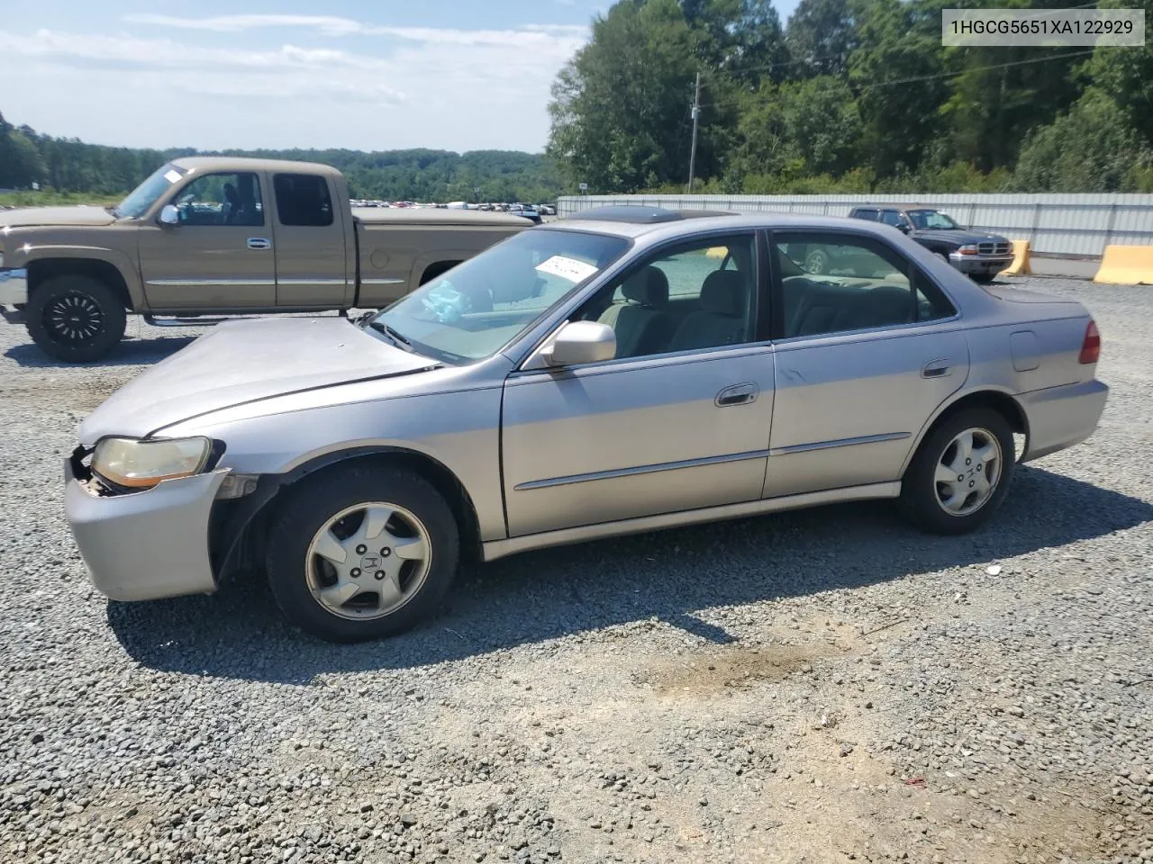 1999 Honda Accord Ex VIN: 1HGCG5651XA122929 Lot: 65403344