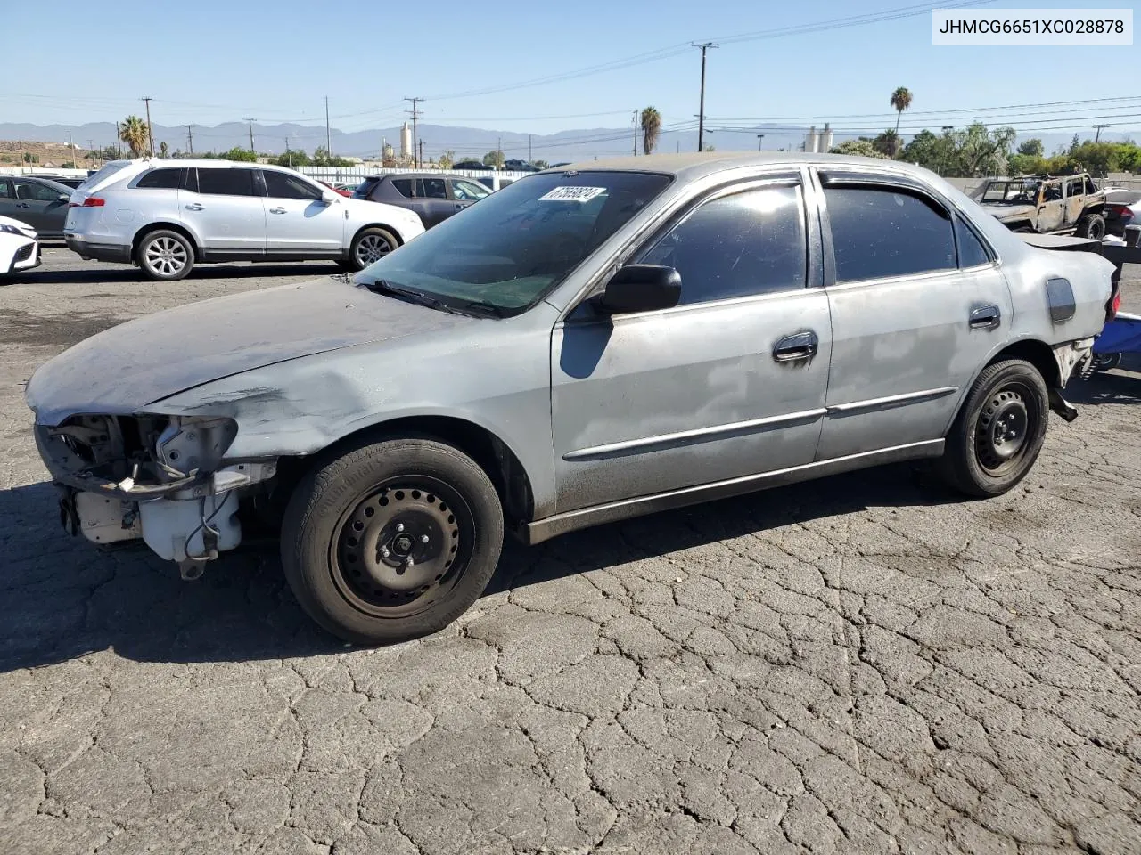 1999 Honda Accord Lx VIN: JHMCG6651XC028878 Lot: 67569824