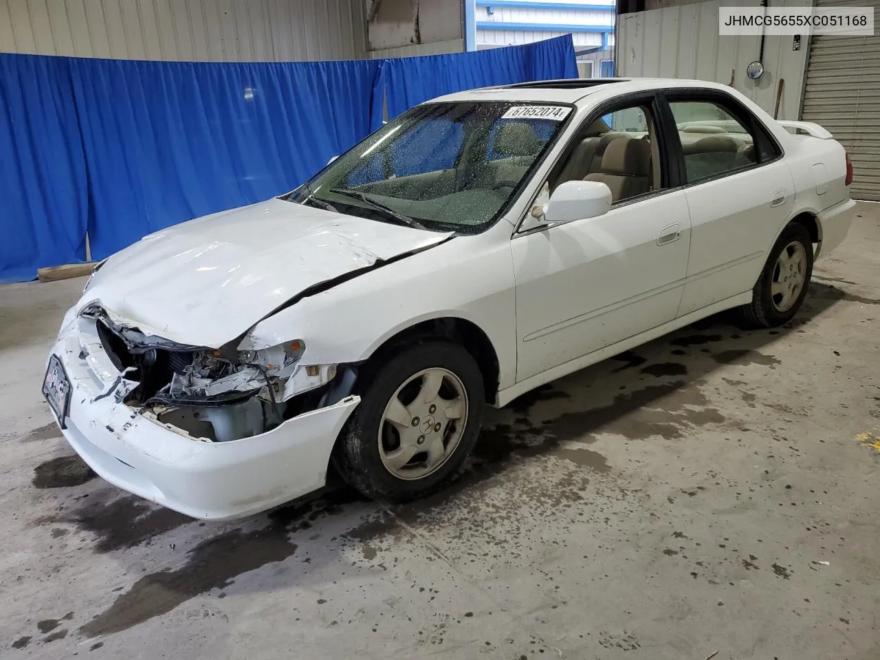 1999 Honda Accord Ex VIN: JHMCG5655XC051168 Lot: 67652074