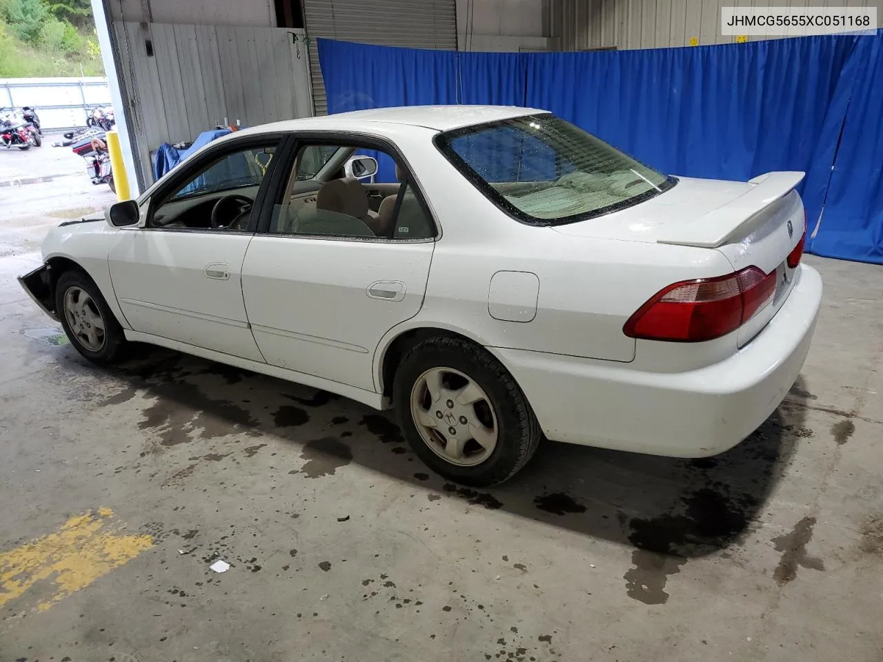 1999 Honda Accord Ex VIN: JHMCG5655XC051168 Lot: 67652074