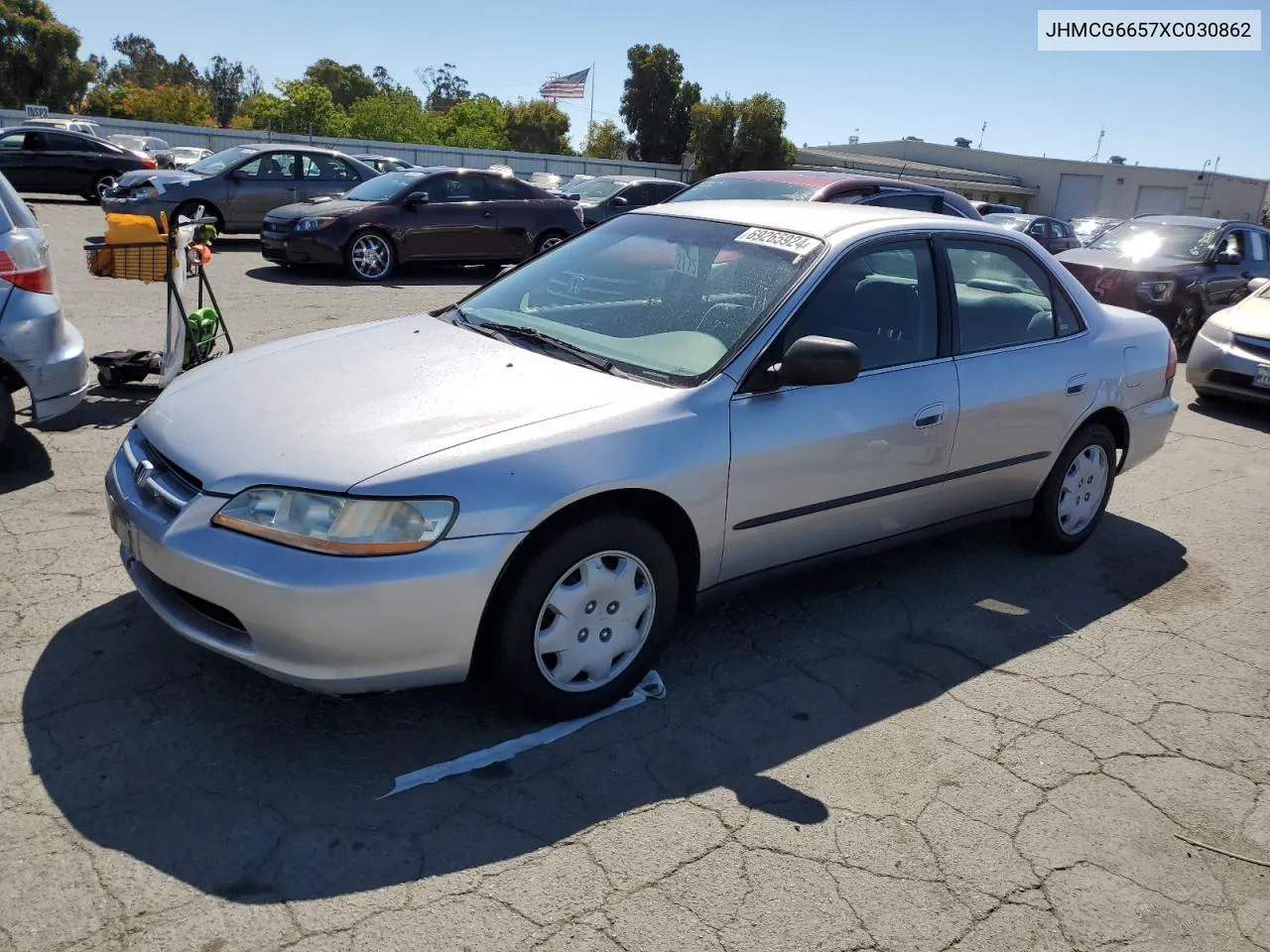 1999 Honda Accord Lx VIN: JHMCG6657XC030862 Lot: 69265924