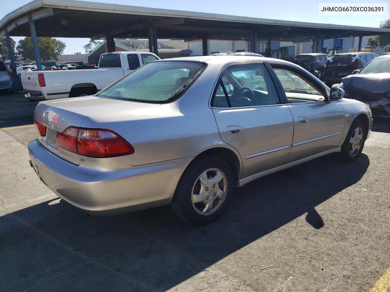 1999 Honda Accord Ex VIN: JHMCG6670XC036391 Lot: 72998214