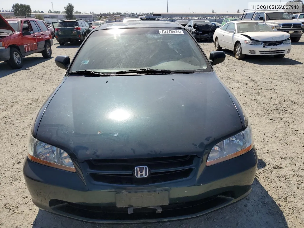 1HGCG1651XA027943 1999 Honda Accord Ex