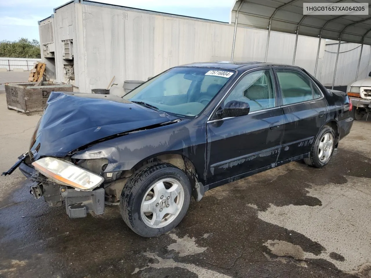 1999 Honda Accord Ex VIN: 1HGCG1657XA064205 Lot: 75716804