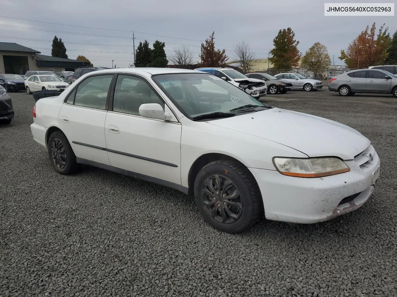 1999 Honda Accord Lx VIN: JHMCG5640XC052963 Lot: 76375574