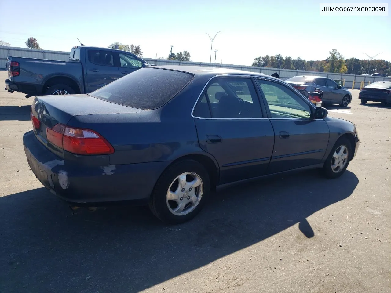 1999 Honda Accord Ex VIN: JHMCG6674XC033090 Lot: 76929854