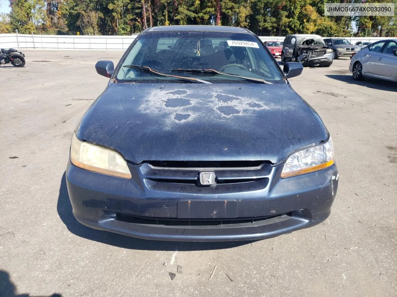 1999 Honda Accord Ex VIN: JHMCG6674XC033090 Lot: 76929854