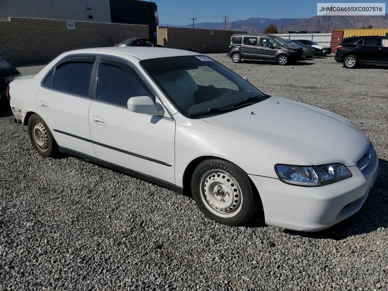 1999 Honda Accord Lx VIN: JHMCG6655XC007516 Lot: 78288804