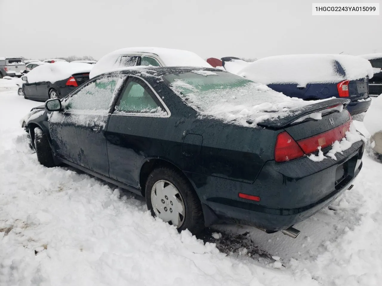 2000 Honda Accord Lx VIN: 1HGCG2243YA015099 Lot: 37806994