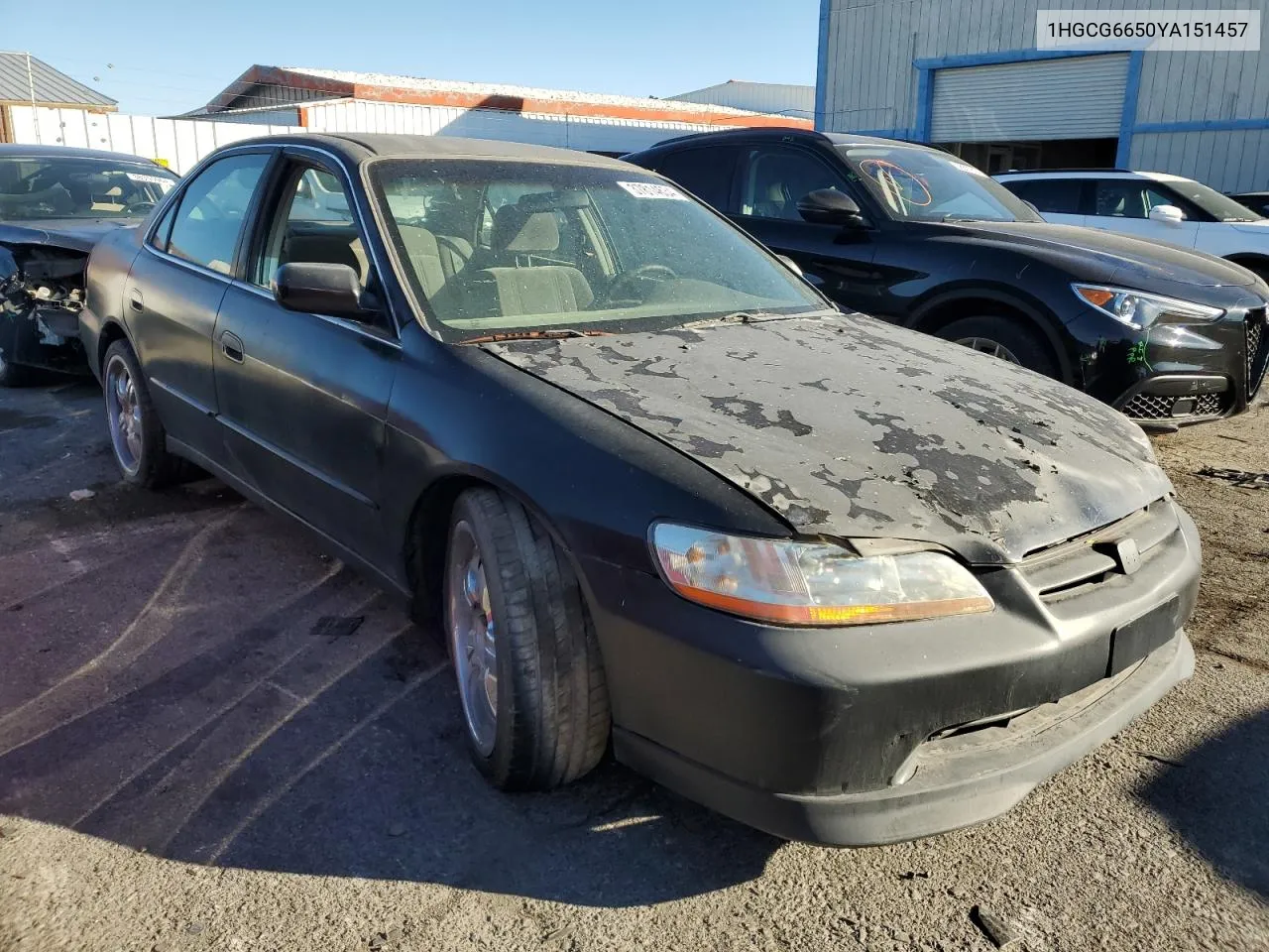 2000 Honda Accord Lx VIN: 1HGCG6650YA151457 Lot: 37814634