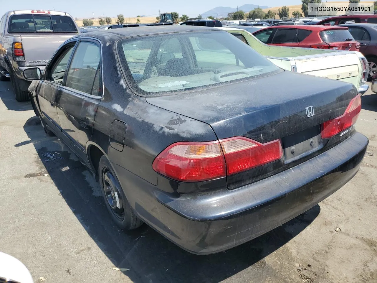 1HGCG1650YA081901 2000 Honda Accord Ex